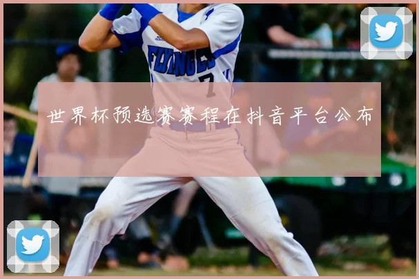 世界杯预选赛赛程在抖音平台公布