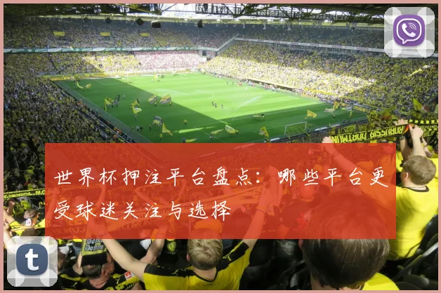 世界杯押注平台盘点:哪些平台更受球迷关注与选择