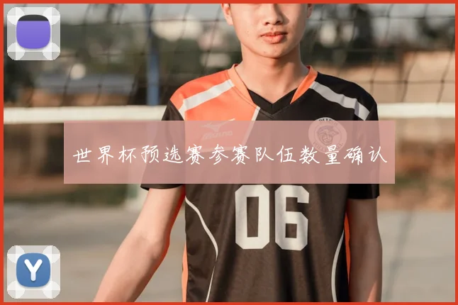 世界杯预选赛参赛队伍数量确认