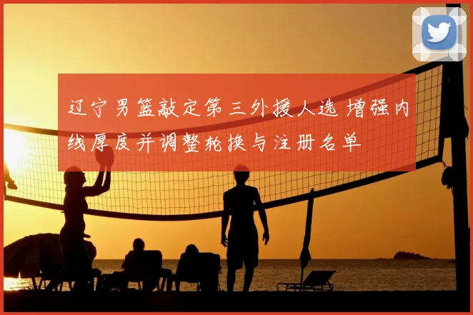 辽宁男篮敲定第三外援人选 增强内线厚度并调整轮换与注册名单